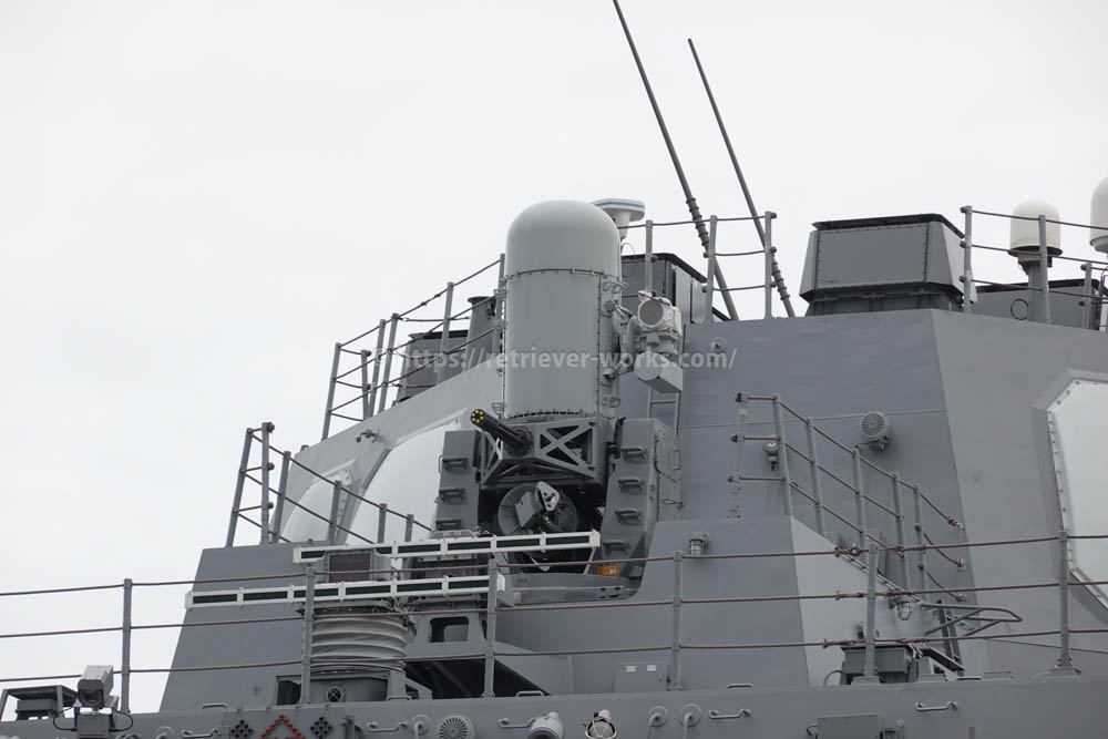 護衛艦「あきづき」　20mmCIWS