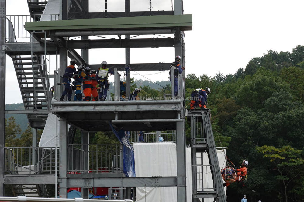 中高層建物倒壊救出救助訓練