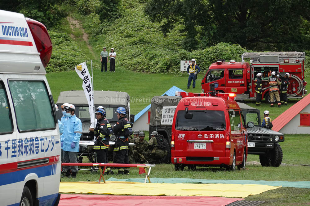 多数傷病者の救助・応急救護訓練