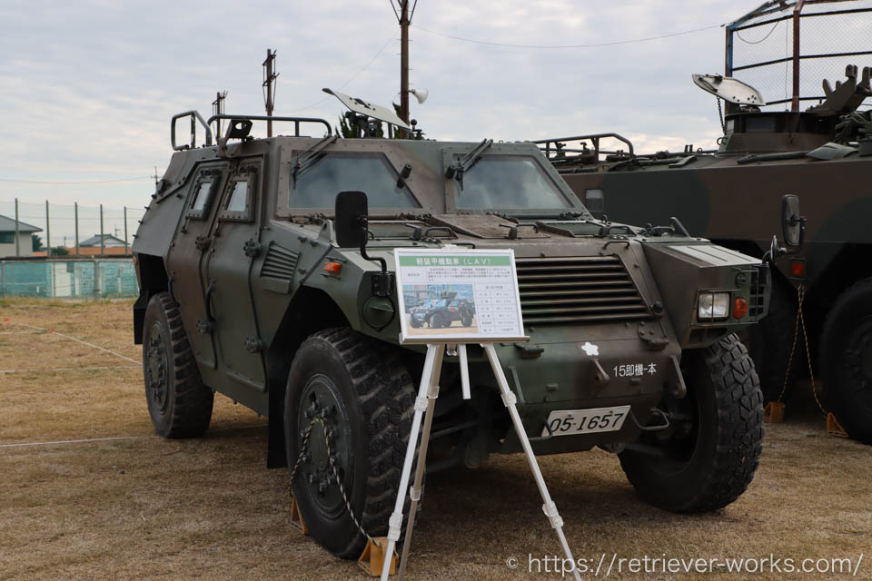 陸上自衛隊第15即応機動連隊の軽装甲機動車