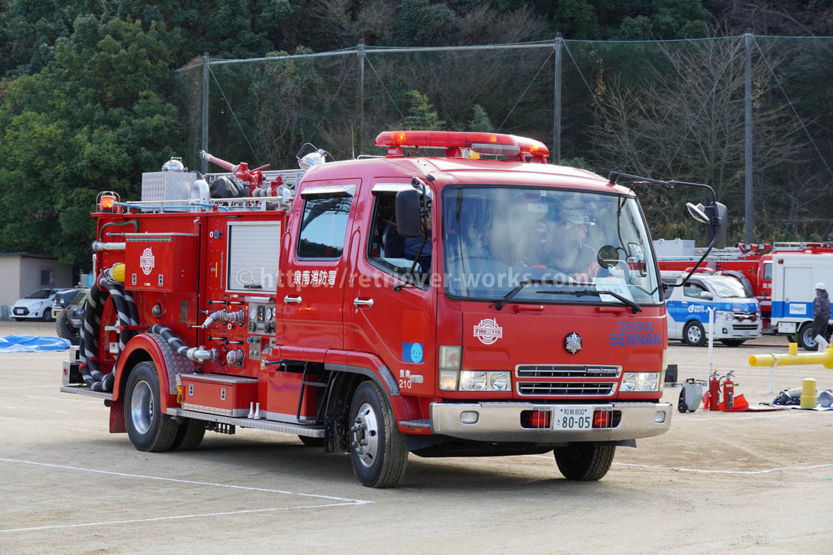 泉州南消防組合　タンク車