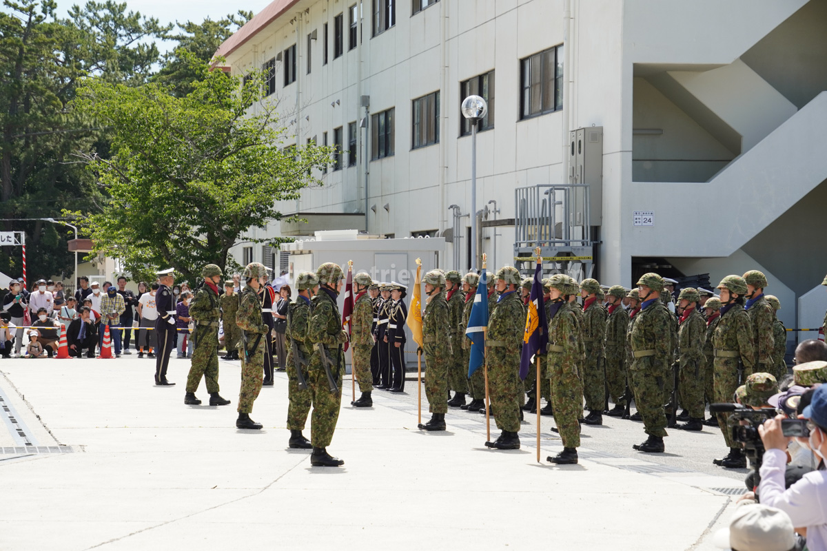 陸上自衛隊和歌山駐屯地創立61周年記念行事　観閲式
