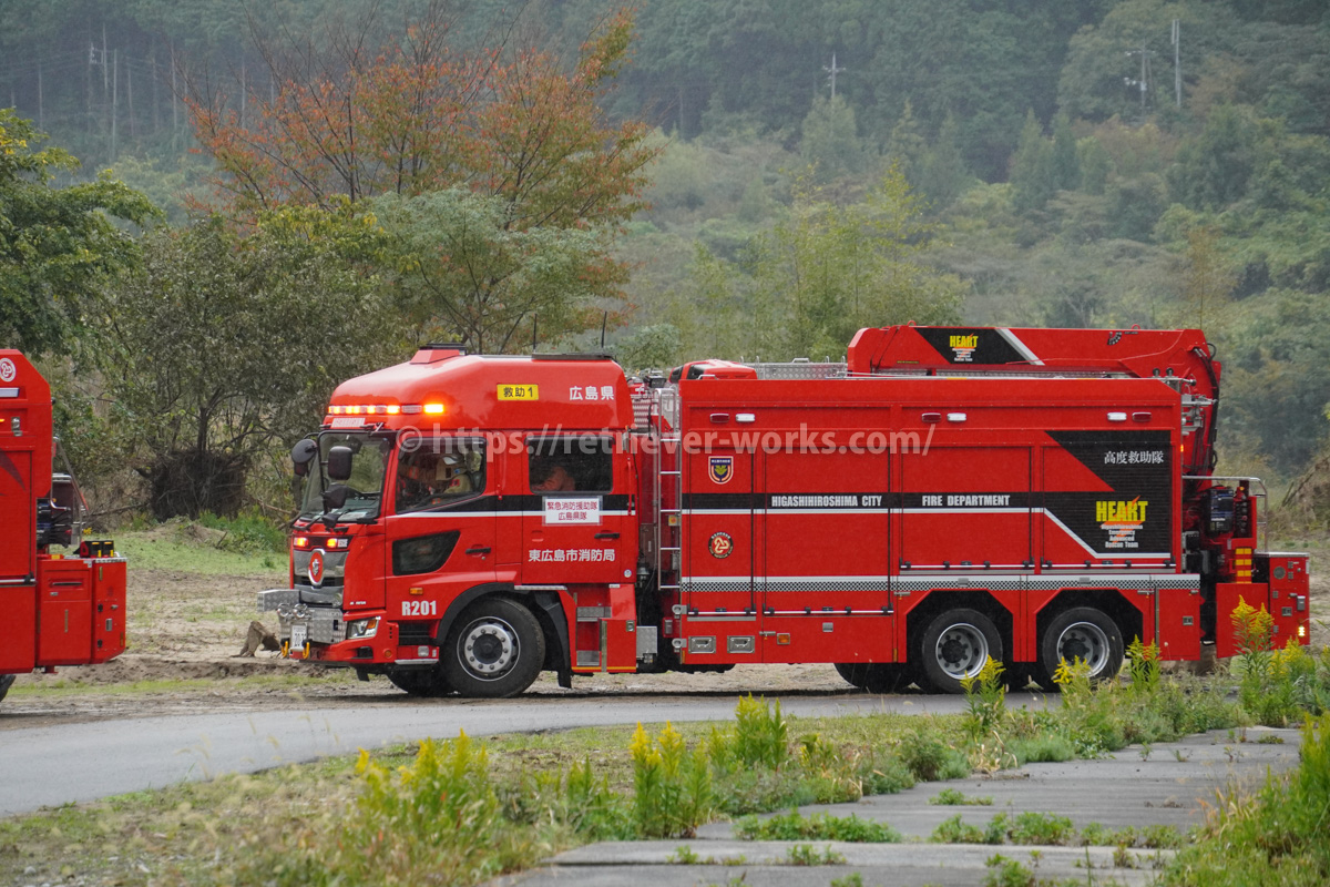 東広島市消防局　救助工作車